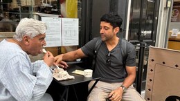"All Indulgences Allowed On Holidays": Shabana Azmi Captures Javed And Farhan Akhtar's Ice Cream Moment In London