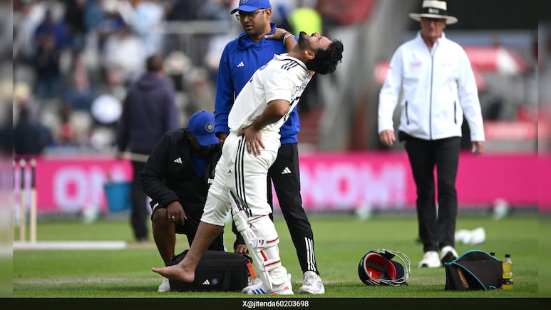 IND vs ENG: टीम इंडियाला मोठा धक्का! ऋषभ पंत ॲम्ब्युलन्सने मैदानाबाहेर, वाचा नेमकं काय घडलं? Video IND vs ENG: टीम इंडियाला मोठा धक्का! ऋषभ पंत ॲम्ब्युलन्सने मैदानाबाहेर, वाचा नेमकं काय घडलं? Video