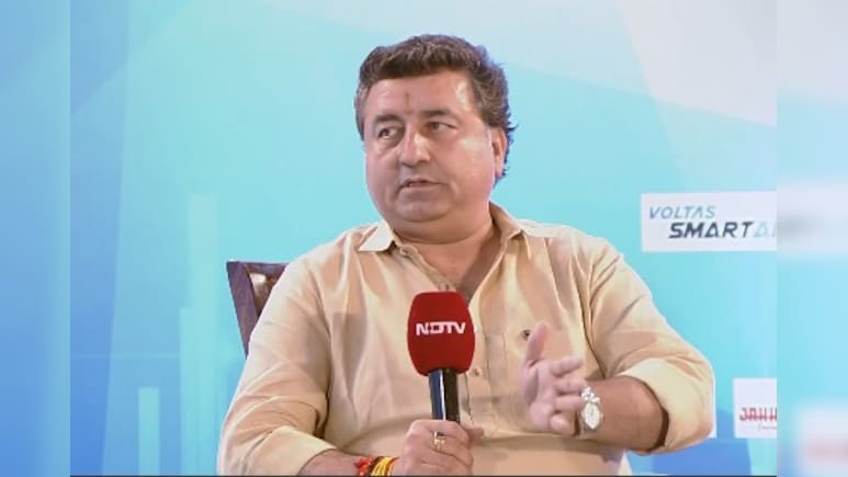NDTV के कार्यक्रम में मंत्री कृष्ण कुमार विश्नोई बोले- 'हमारा वादा अब रात को चैन की नींद सोएगा किसान, दिन में करेगा काम'