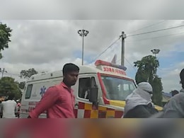 Video: RJD Leader 'Blocks' Ambulance During Bharat Bandh Stir In Bihar Video: RJD Leader 'Blocks' Ambulance During Bharat Bandh Stir In Bihar