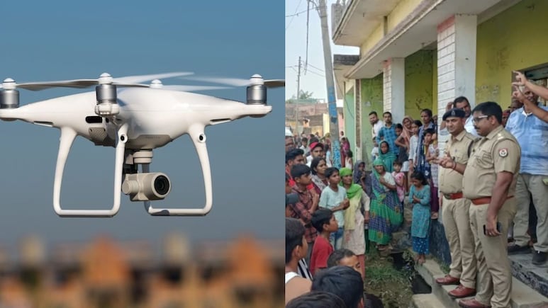 मुरादाबाद: हाईटेक हुए चोर! घरों के ऊपर ड्रोन उड़ा चोरी की तैयारी, गांव वाले दे रहे पहरेदारी
