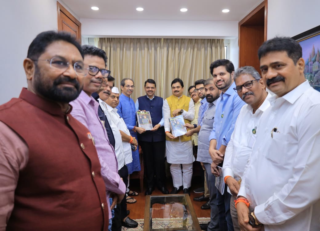 Uddhav Thackeray Meets Devendra Fadnavis Day After "Crossing Over" Joke