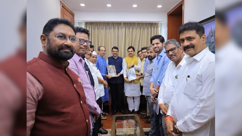 Uddhav Thackeray Meets Devendra Fadnavis Day After "Crossing Over" Joke