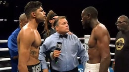 Watch: Nishant Dev Extends Perfect Pro Record With Technical Knockout Win Against LaQuan Evans