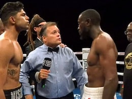 Watch: Nishant Dev Extends Perfect Pro Record With Technical Knockout Win Against LaQuan Evans