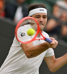 Taylor Fritz Through To Wimbledon Quarter-Finals After Jordan Thompson Retires