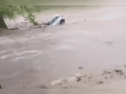 Sagar News: बाढ़ में अचानक सवार समेत बह गई कार, लोगों ने खतरों से खेलकर ऐसे बचाई जान