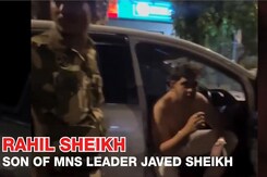 Drunk, Half-Naked Son Of MNS Leader Hurls Abuses At Woman In Mumbai Drunk, Half-Naked Son Of MNS Leader Hurls Abuses At Woman In Mumbai