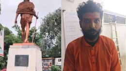 Man Attempts To Vandalise Mahatma Gandhi's Statue In Pune, Arrested
