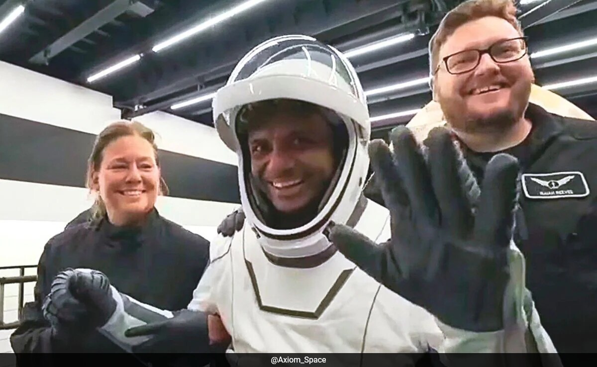 New Delhi Weeks after returning from the Axiom 4 mission astronaut