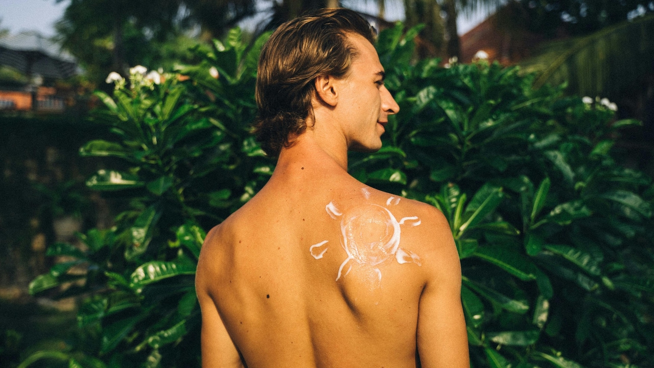 Fragrance-free sunscreen is idle for kids as well