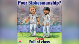 "Poor Stokesmanship?" - Amul Shares Topical For Ben Stokes' 'Handshake Controversy'