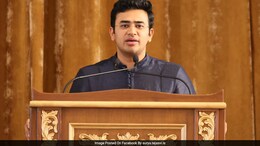 BJP MP Tejasvi Surya Compares 2014 Andhra Split With Partition, Triggers Row