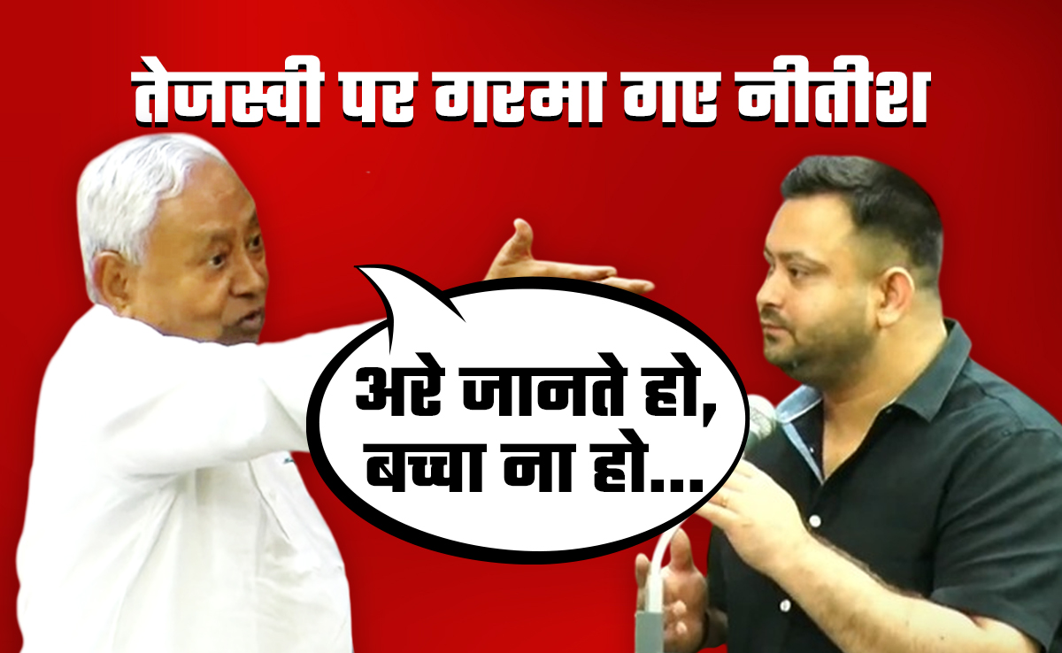अरे जानते हो, बच्चा न हो... विधानसभा में जब तेजस्वी पर बरस पड़े नीतीश, जानिए क्या-क्या हुआ
