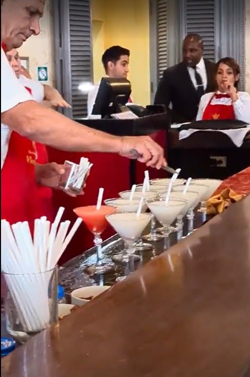 The many daiquiris at El Floridita. Photo: Author The many daiquiris at El Floridita. Photo: Author