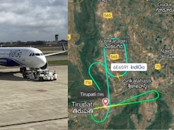Tirupati-Hyderabad IndiGo Flight Circles In Air For 40 Minutes After Glitch