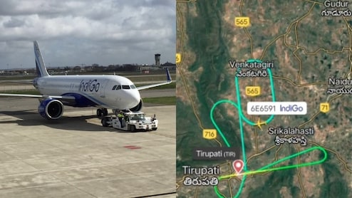 IndiGo Flight Returns To Tirupati After Circling In Air For 40 Minutes