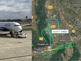 IndiGo Flight Returns To Tirupati After Circling In Air For 40 Minutes IndiGo Flight Returns To Tirupati After Circling In Air For 40 Minutes