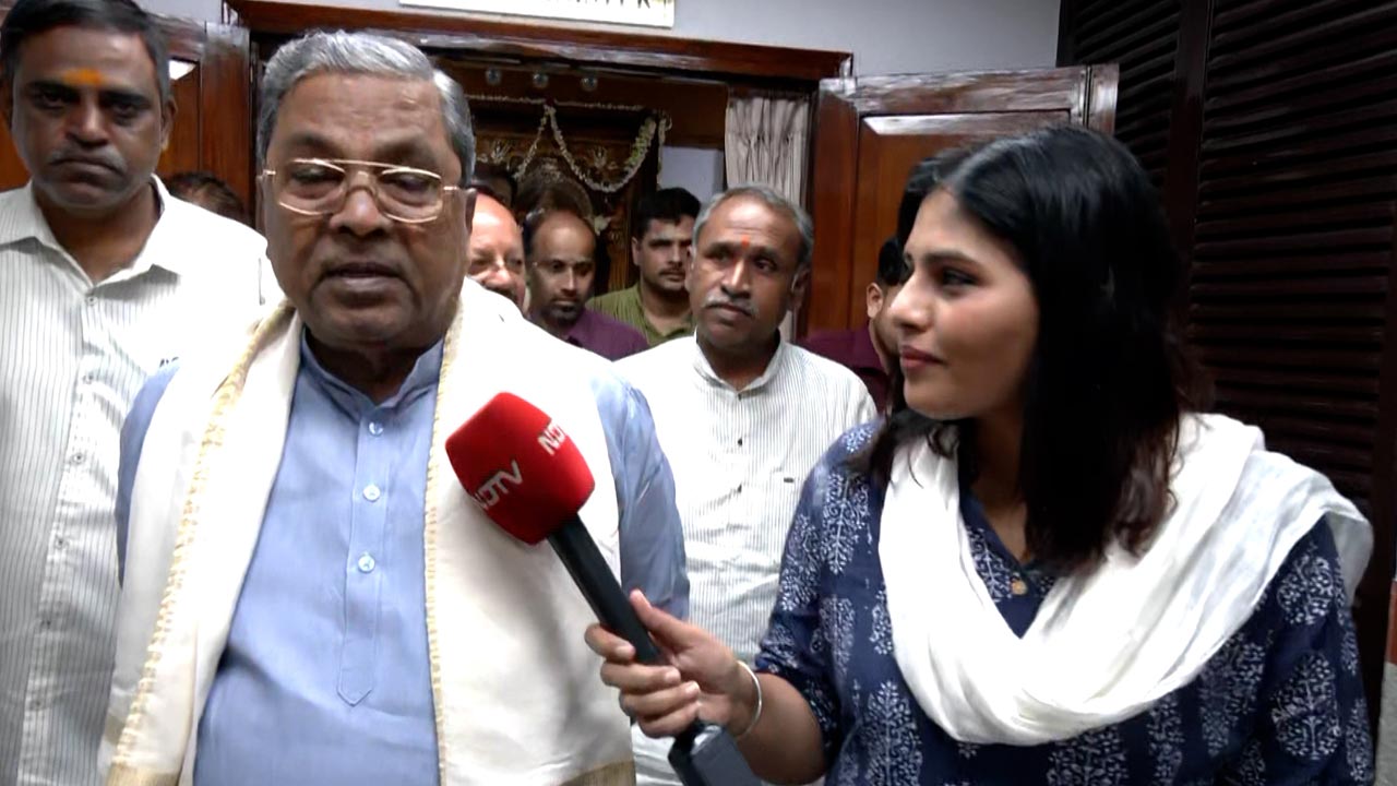 "I Have High Command And MLAs' Support": Siddaramaiah