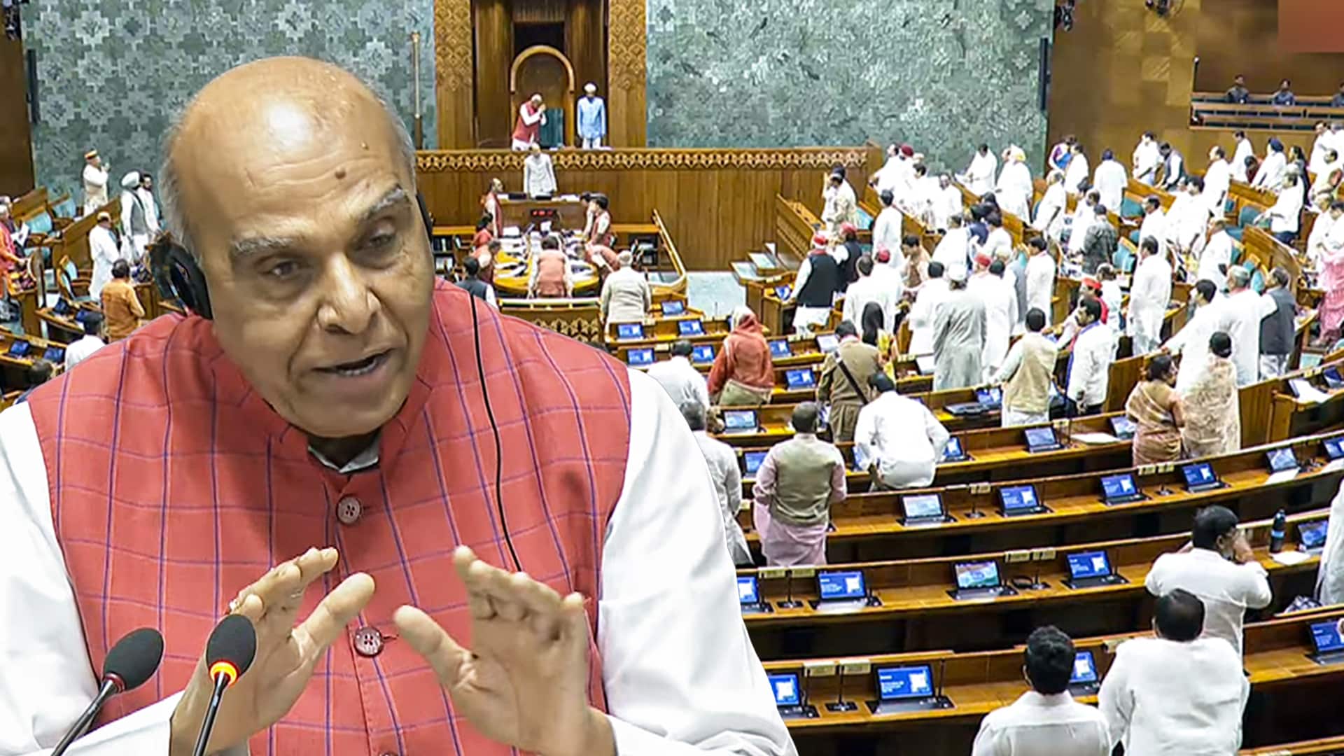 Video : BJP MP Jagdambika Pal Blames Opposition For Parliament Disruption Over Bihar Voter List