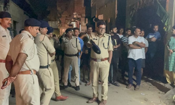 पटना शहर में कुख्यात विजय साहनी गैंग और पुलिस के बीच मुठभेड़, एक अपराधी को लगी गोली