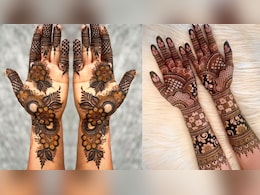 Hariyali Teej Mehndi Design: सावन और तीज पर हाथों में लगाएं खूबसूरत मेहंदी, यहां से सेव कर लें ट्रेंडी मेहंदी डिजाइन्स के फोटोज