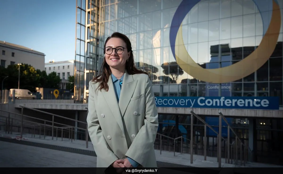 Украйна Юлия Свириденко който подкрепя жизненоважно икономическо съгласие между Украйна