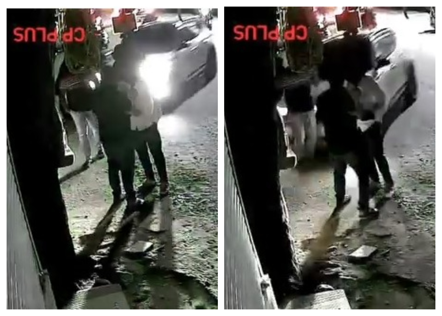 On Camera: Speeding Car Runs Over 4 Men In Karnataka, 1 Flung In Air