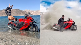 Hayasuba Rider Faces Charges For Stunt Riding In Pangong Lake, Ladakh