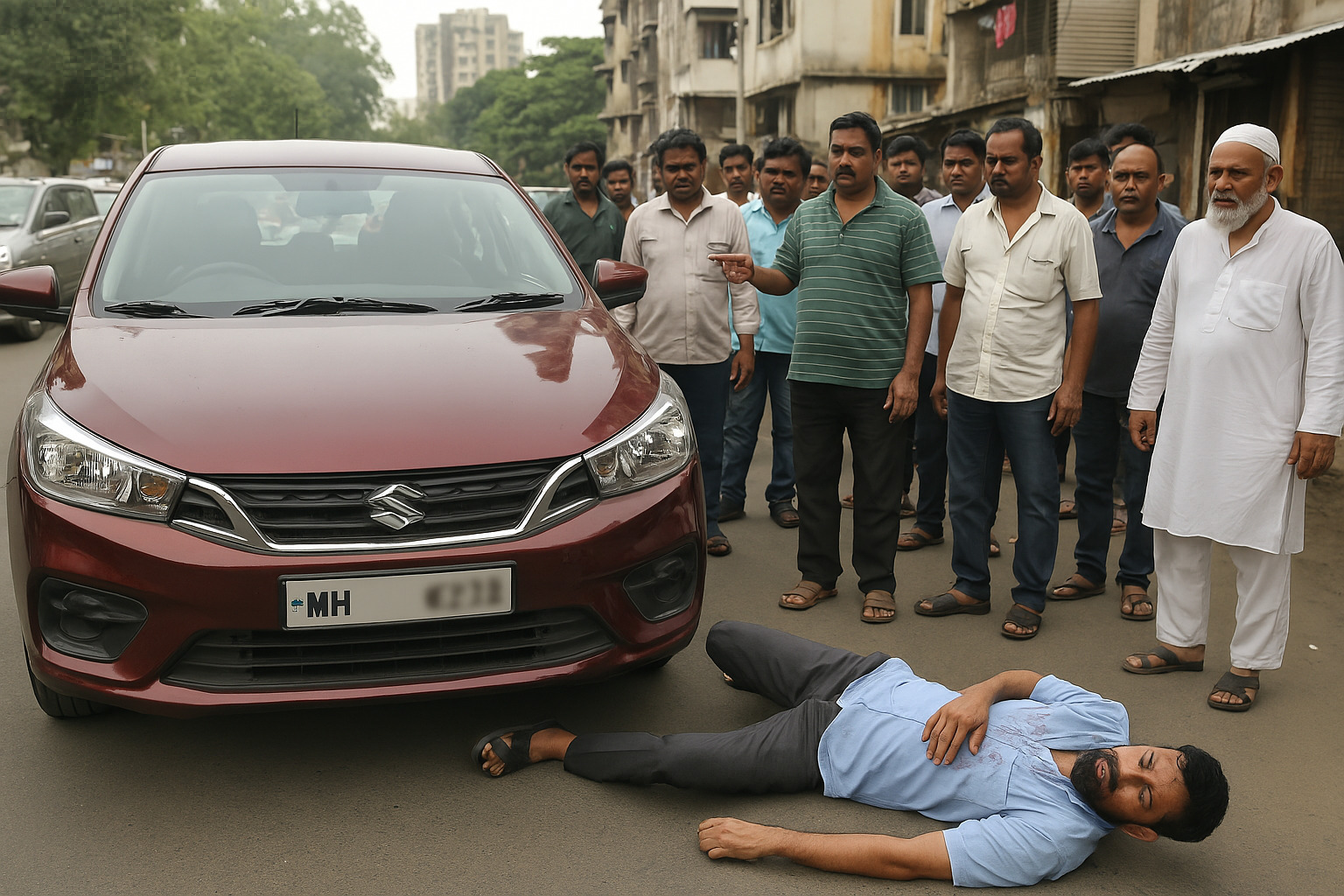 मुंबई : किरायेदार ने मांगे 1.5 लाख रुपये, गुस्से में मकान मालिक ने चढ़ा दी कार, गंभीर रूप से घायल
