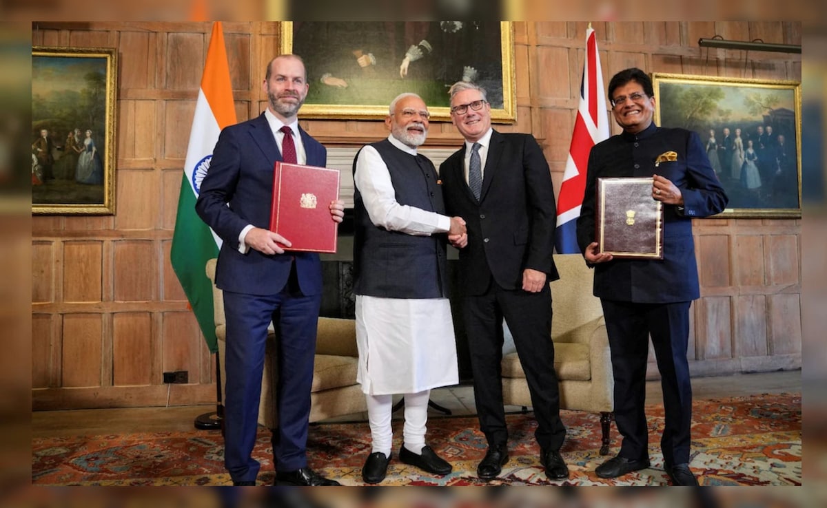 Opinion: Opinion | Amid Trump's Tariff Rampage, The Symbolism Of India-UK Trade Deal