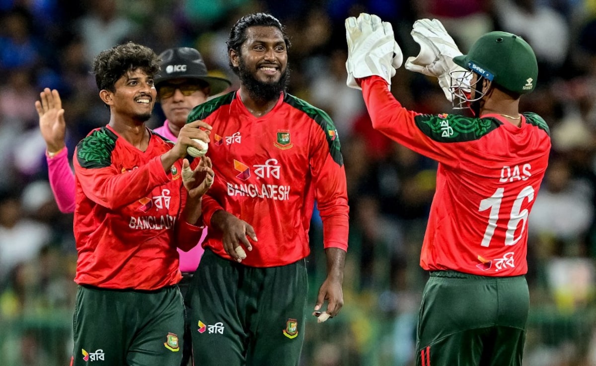 Mahedi Hasan Breaks Harbhajan Singh's Record As Bangladesh Clinch T20I Series vs Sri Lanka