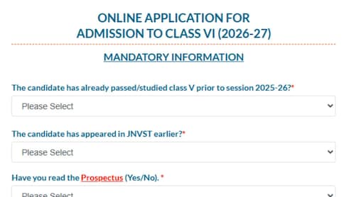 JNVST Class 6 Admission 2026: बढ़ गई एडमिशन के लिए रजिस्ट्रेशन की तारीख, cbseitms.rcil.gov.in पर करें आवेदन