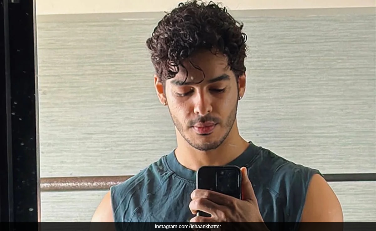 Ishaan Khatter Shares Workout Video, Featuring Battle Ropes