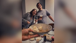 Prajakta Koli And Vrishank Khanal Host Momo Party For Chef Saransh Goila At Home