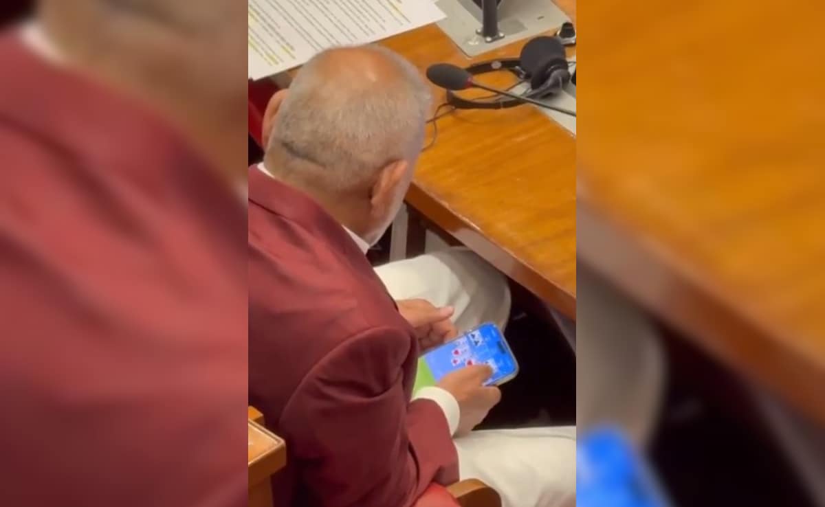 Rohit Pawar`s Swipe At NCP As Agriculture Minister Caught Playing Rummy In Assembly