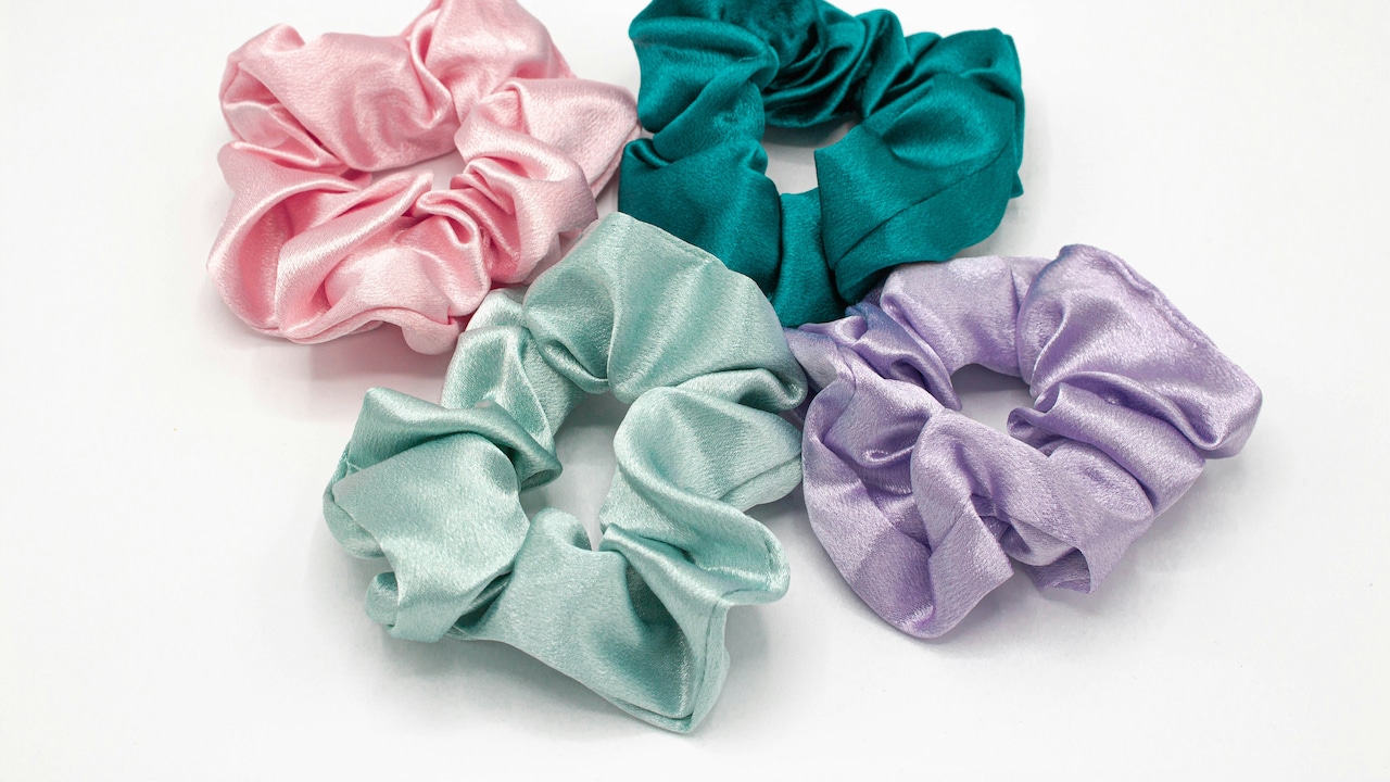 The Best Scrunchies For Hair If You Want Less Breakage And More Volume