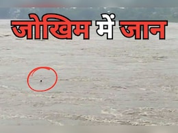 उफनती नर्मदा नदी में पुल से एक युवक ने लगा दी छलांग, SDRF टीम ने किसी तरह किया रेस्क्यू, जानें - पूरा मामला