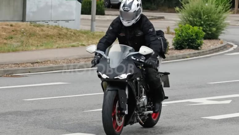 TVS MD Snapped Testing Norton V4 Overseas, Debut In November