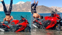 लद्दाख के वर्जित क्षेत्रों में यूट्यूबर ने सुपरबाइक पर किया स्टंट, नाराज हुए लोग, Video वायरल होने के बाद शिकायत दर्ज