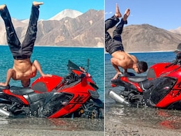 लद्दाख के वर्जित क्षेत्रों में यूट्यूबर ने सुपरबाइक पर किया स्टंट, नाराज हुए लोग, Video वायरल होने के बाद शिकायत दर्ज लद्दाख के वर्जित क्षेत्रों में यूट्यूबर ने सुपरबाइक पर किया स्टंट, नाराज हुए लोग, Video वायरल होने के बाद शिकायत दर्ज