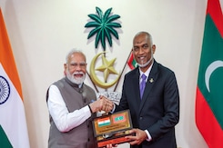 PM Modi Becomes India's 2nd-Longest Serving PM, Felicitated in Maldives PM Modi Becomes India's 2nd-Longest Serving PM, Felicitated in Maldives