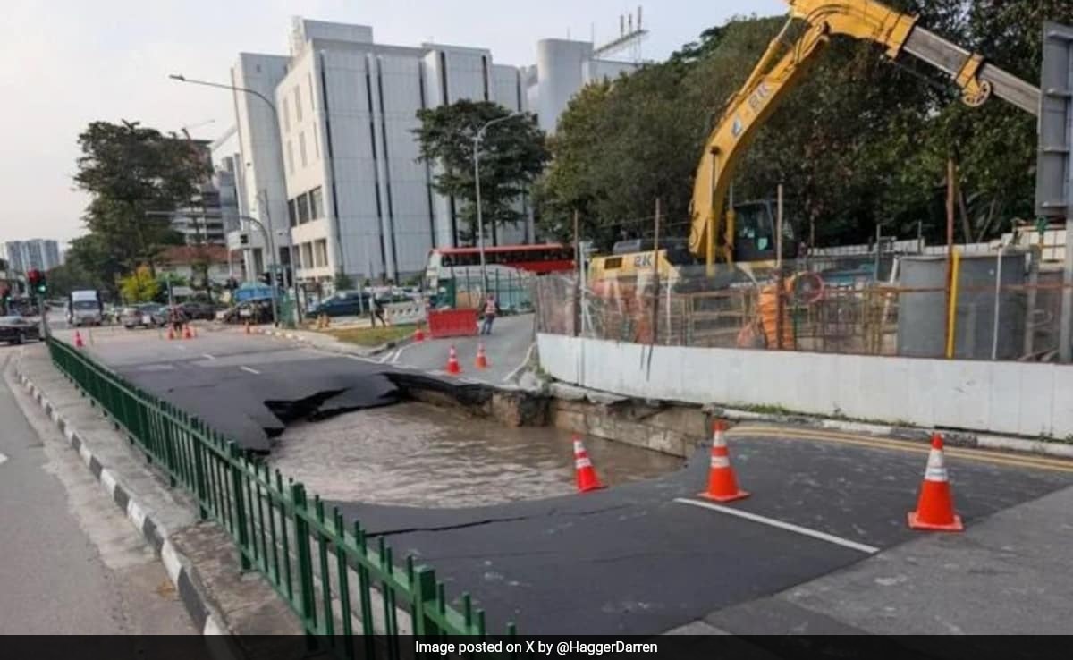 7 индийски работници, които спасиха жената от Sinkhole, поканени от президент на Сингапур 