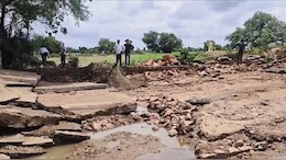 बुंदेलखंड में बारिश से तबाही: छतरपुर में सैकड़ों हेक्टेयर फसल बर्बाद