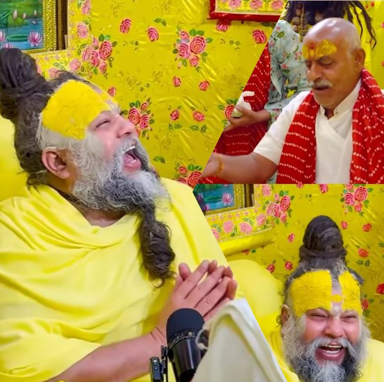 माधुरी दीक्षित के गाने की धुन पर भक्त ने गाया ऐसा कान्हा भजन, सुन हंस पड़े प्रेमानंद जी महाराज, Video Viral