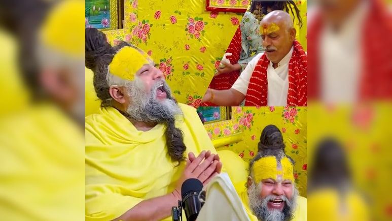 माधुरी दीक्षित के गाने की धुन पर भक्त ने गाया ऐसा कान्हा भजन, सुन हंस पड़े प्रेमानंद जी महाराज, Video Viral माधुरी दीक्षित के गाने की धुन पर भक्त ने गाया ऐसा कान्हा भजन, सुन हंस पड़े प्रेमानंद जी महाराज, Video Viral
