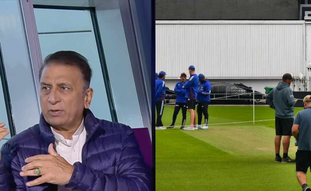 "Bowling <i>Hain Hi Nahi</i>...": Sunil Gavaskar Roasts England Over 'Green' Oval Pitch