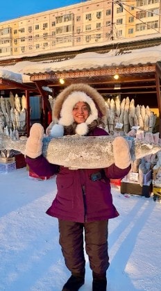 The local Siberian Market, which is also the coldest market in the world. Photo: Ankita Kumar The local Siberian Market, which is also the coldest market in the world. Photo: Ankita Kumar