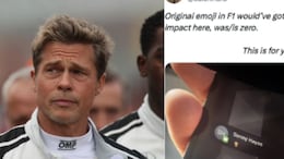 In Brad Pitt's <i>F1</i>, India Censored Middle-Finger Emoji To A Fist. Reddit Had A Meltdown