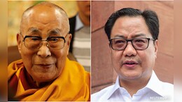 "No Need For India To Speak": Kiren Rijiju On Dalai Lama's Succession Plan
